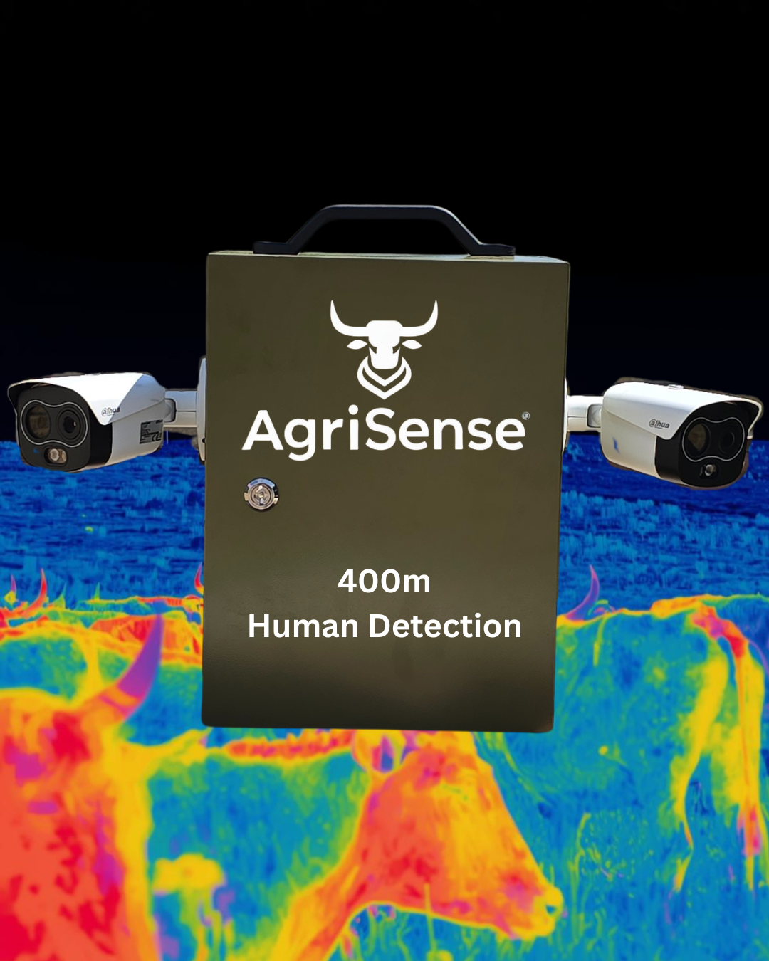 griSense 400m bi-spectrum thermal portable camera system in use